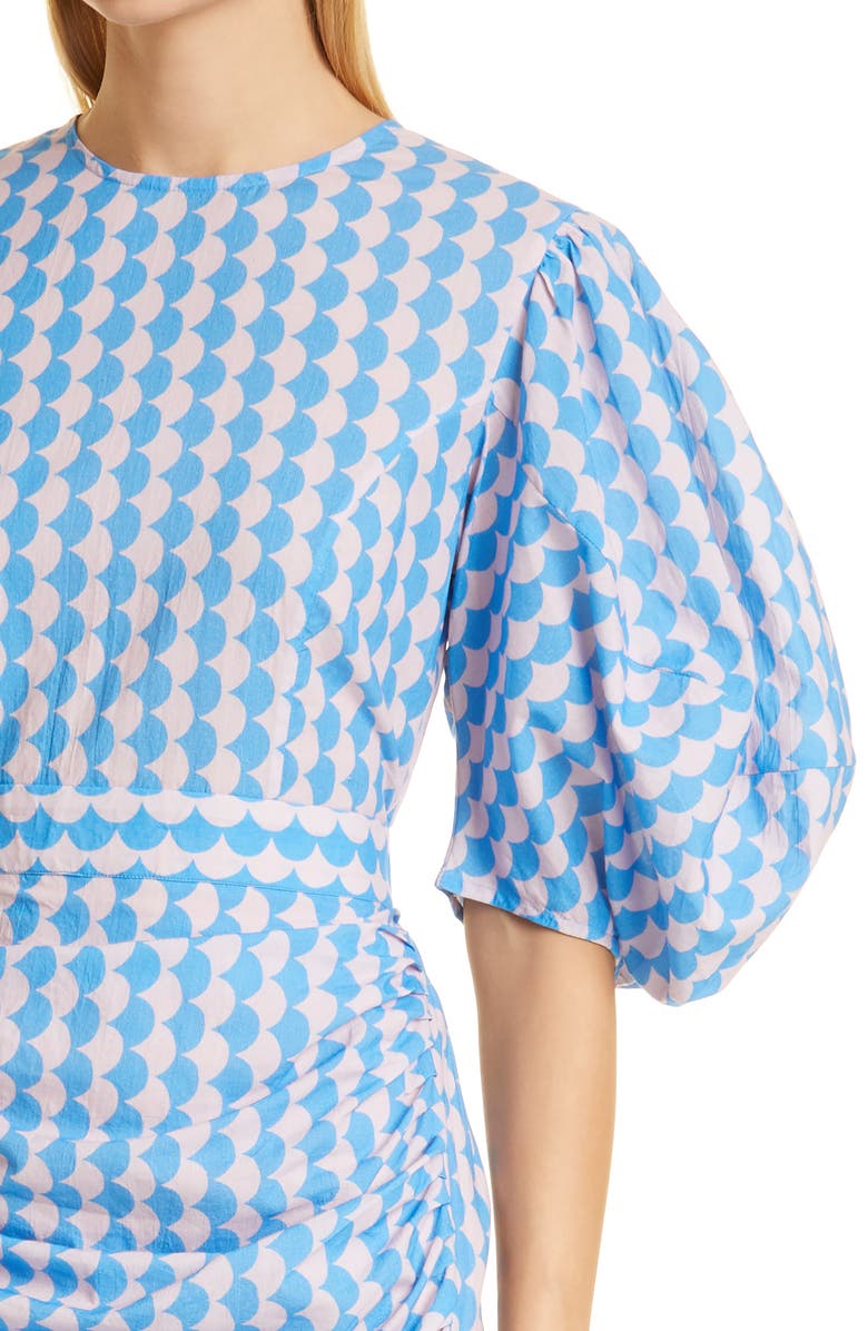 RHODE Pia Floral Mixed Print Cotton Dress, Alternate, color,