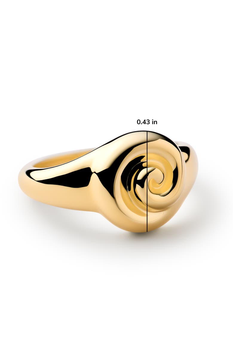 Ana Luisa Gold Signet RIng - Ariel Ring, Alternate, color, Gold