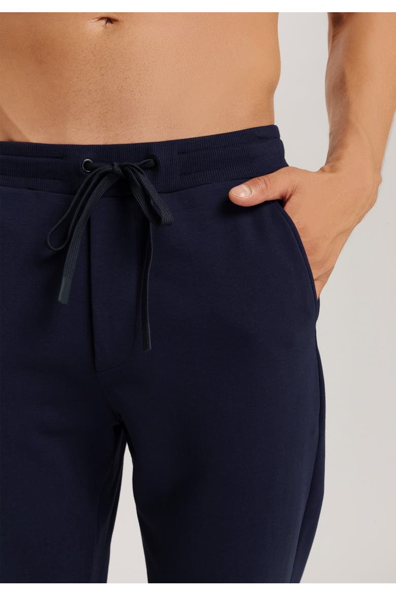Natural Living Organic Cotton Drawstring Pants, Alternate, color, Deep Navy