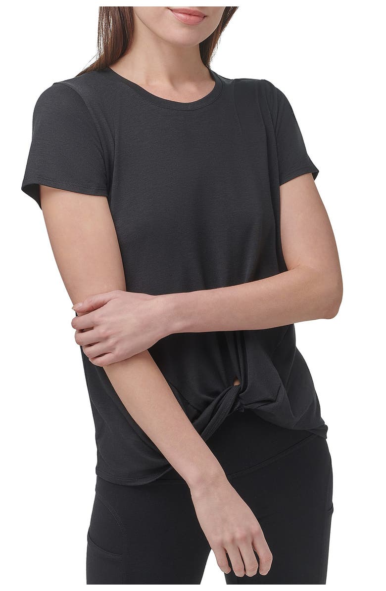 Marc New York Performance Short Sleeve Twist Front T-Shirt, Main, color, 