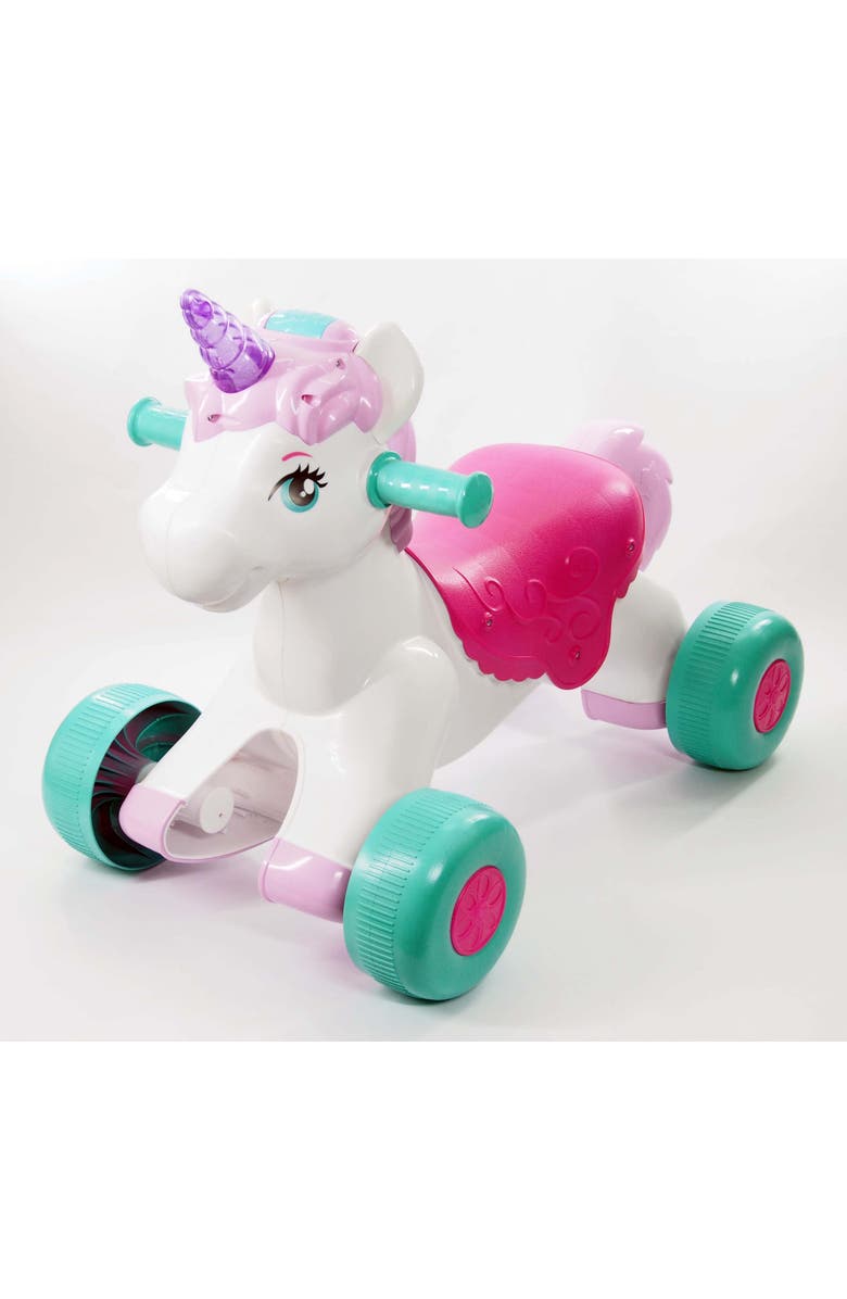 Kiddieland Light N Sounds Magical Rideon Unicorn, Alternate, color, Multicolored