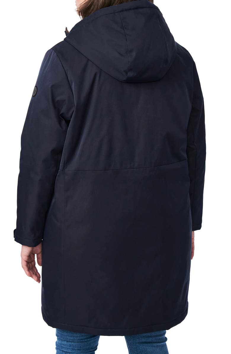 Bernardo Bernado Insulated Hooded Raincoat, Alternate, color, 