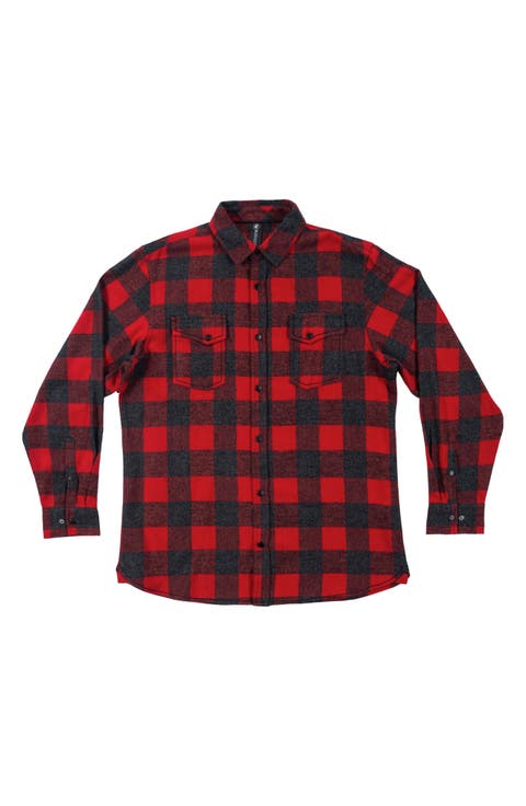 Plaid Flannel Shirt