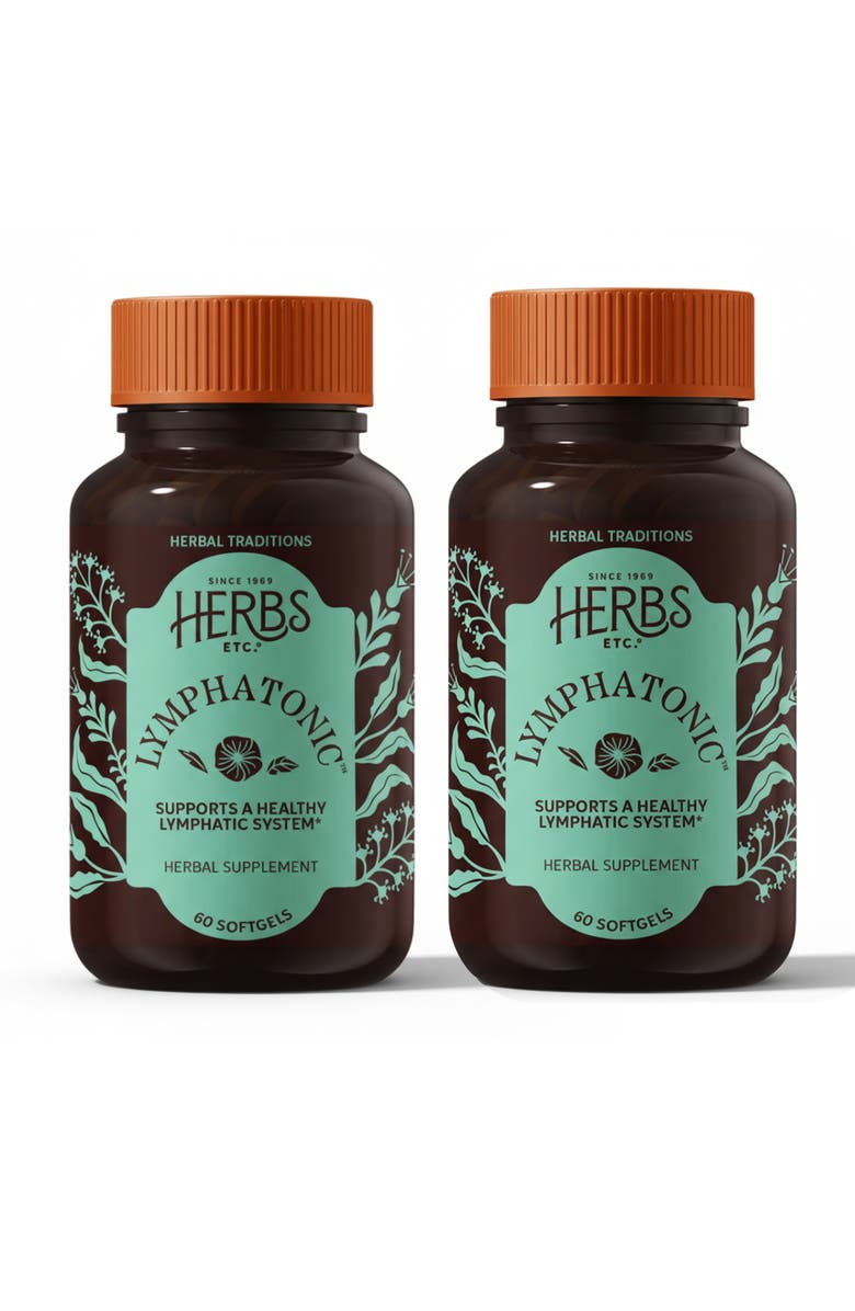 Herbs Etc. Lymphatonic Lymph System Support Softgels, 60 Count, Main, color, 