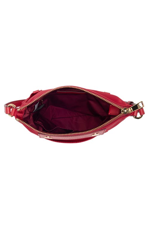 Marc Jacobs Preppy Swing Pack Crossbody Bag In Savvy Red