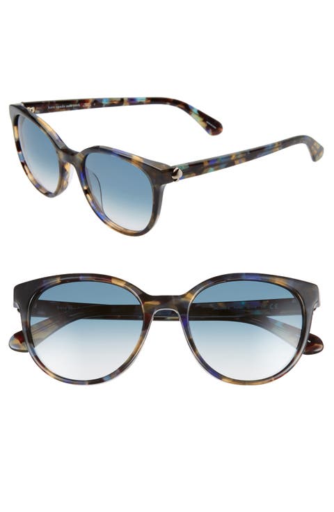 melanie 52mm round sunglasses