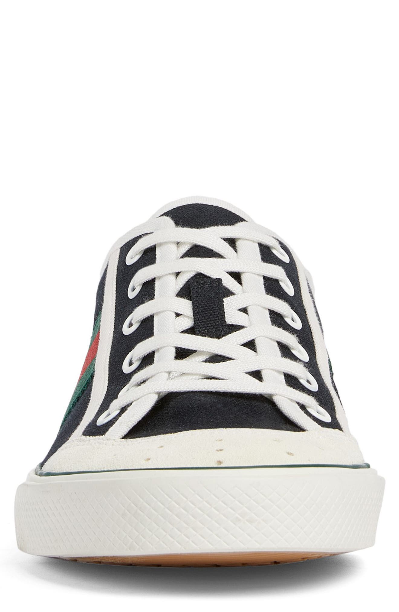 Gucci Tennis 77 Low Top Sneaker, Alternate, color, Black