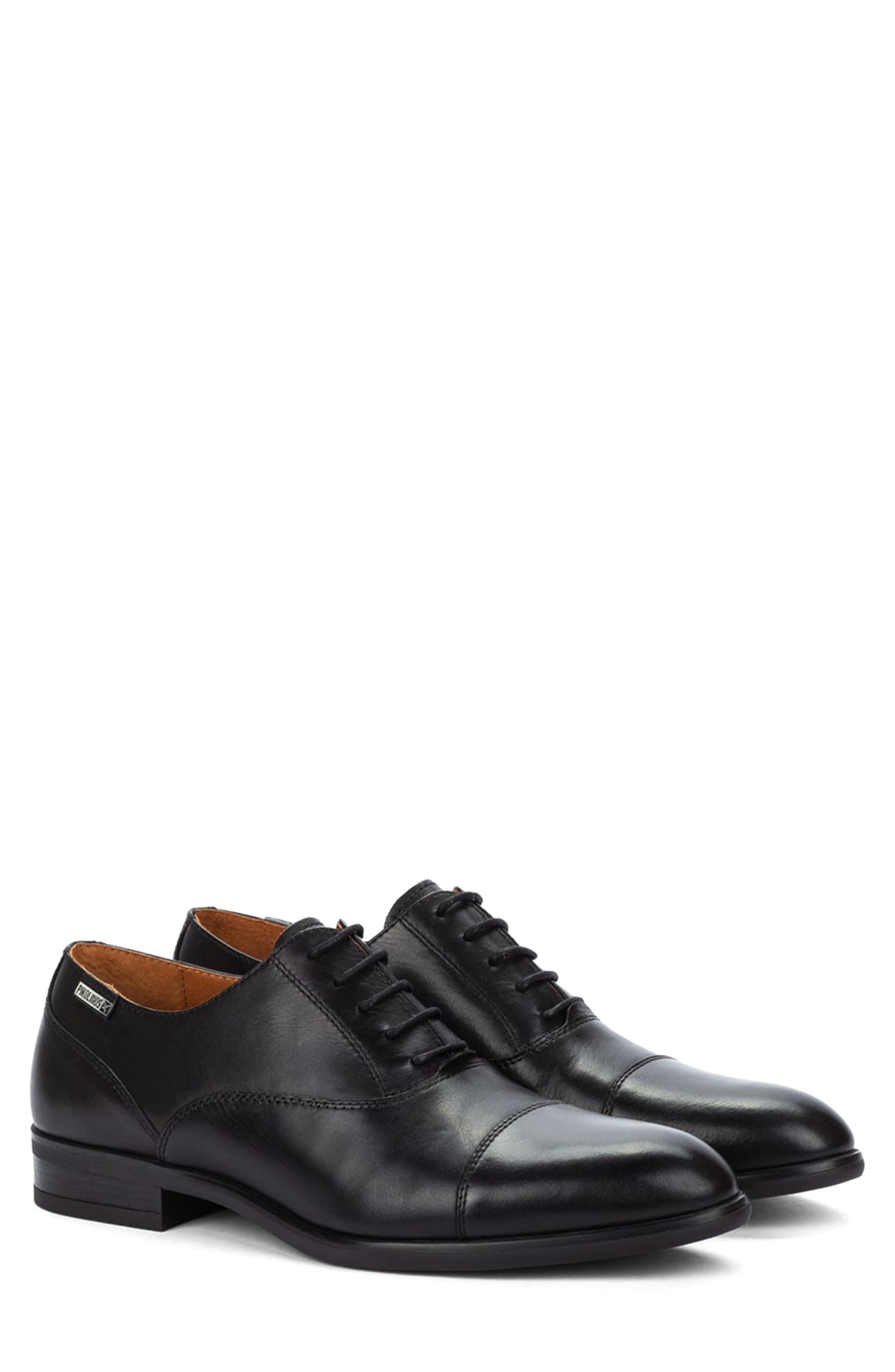 PIKOLINOS Bristol Cap Toe Oxford, Alternate, color, Black