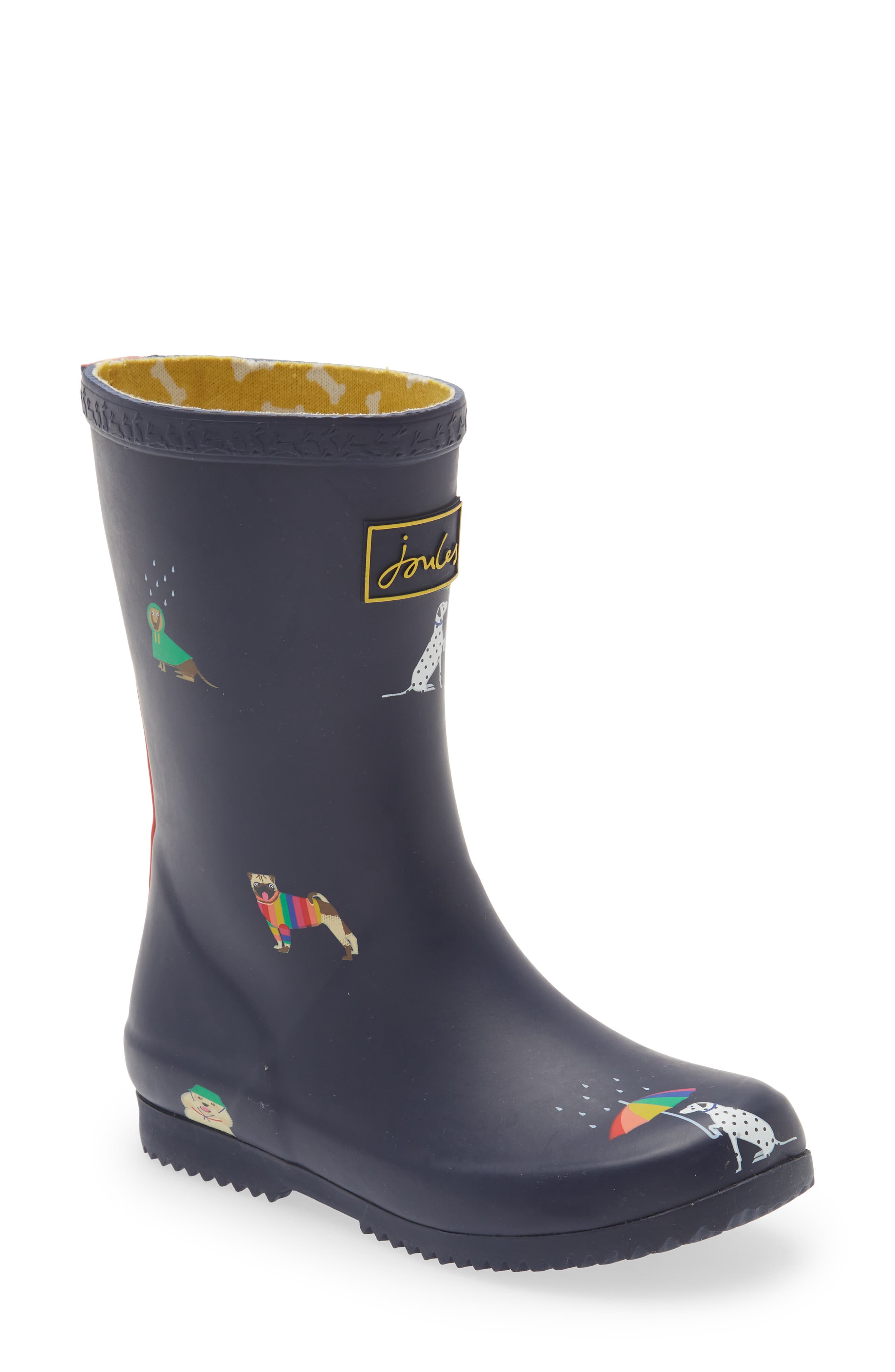 Joules Junior Roll Up Rain Boot, Main, color, 