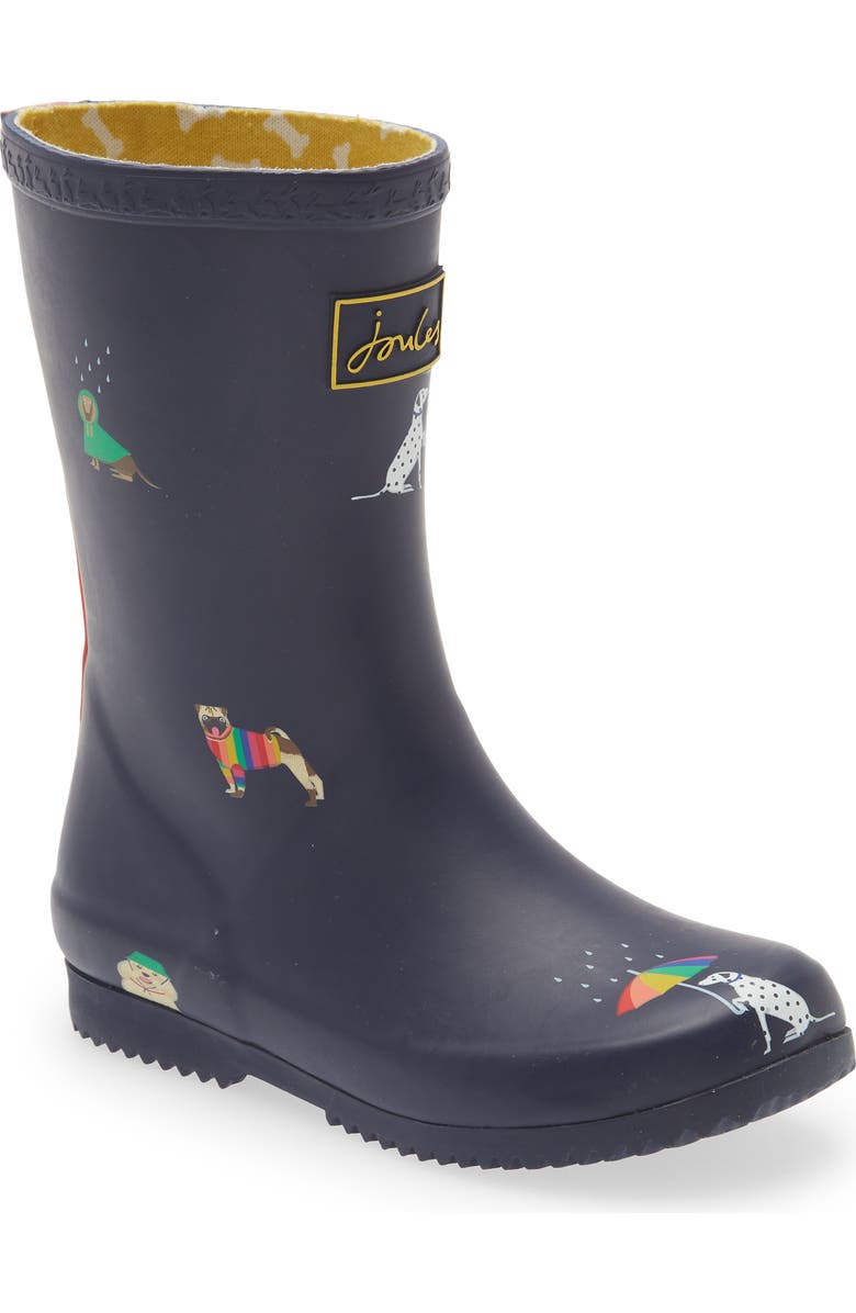 Joules Junior Roll Up Rain Boot, Main, color,