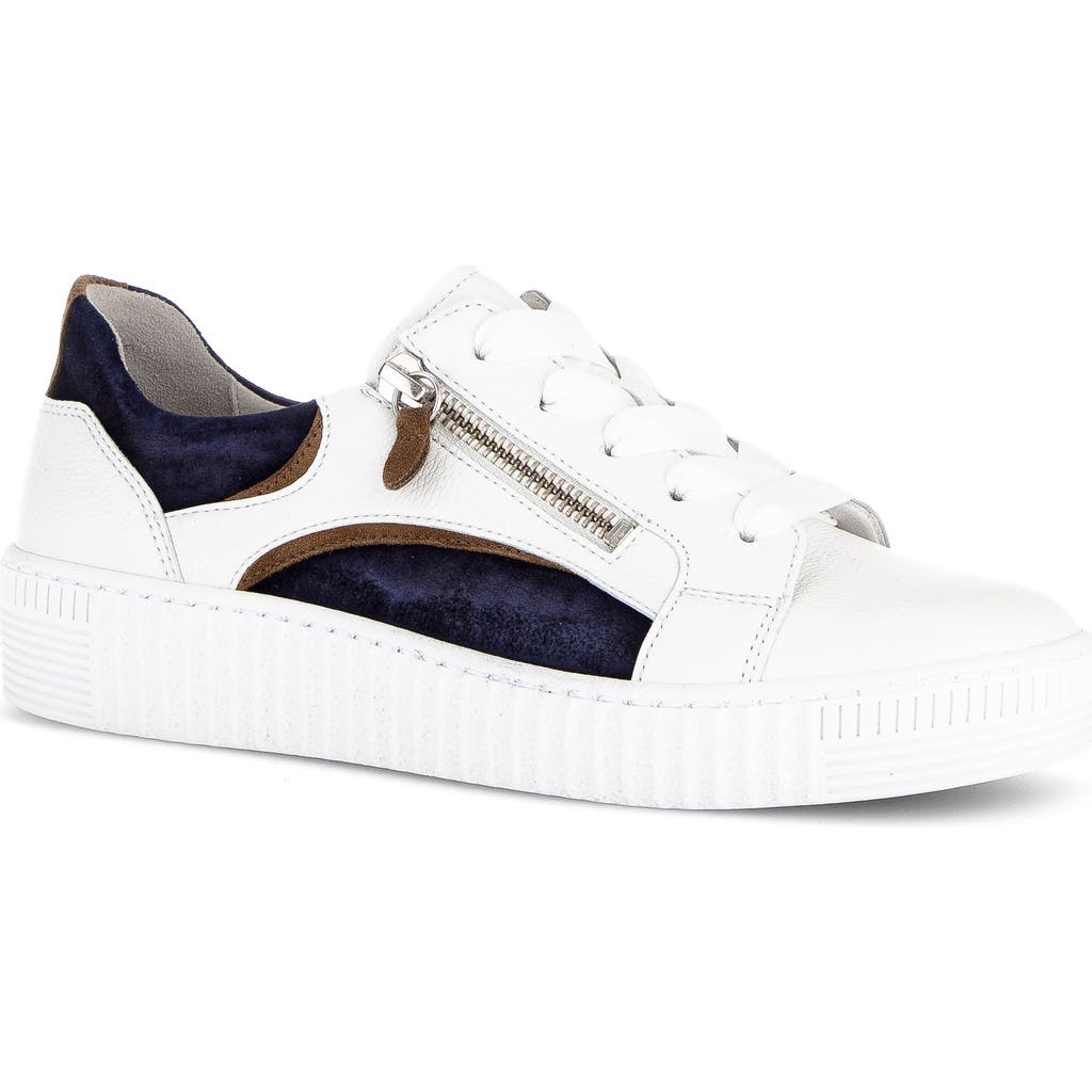 Gabor 63.330 Platform Sneaker In Marine