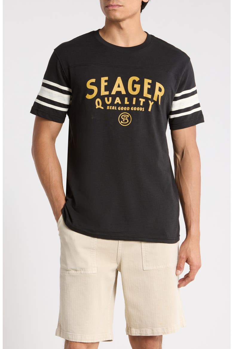 Riggins Graphic T-shirt, Main, color, WASHED BLACK