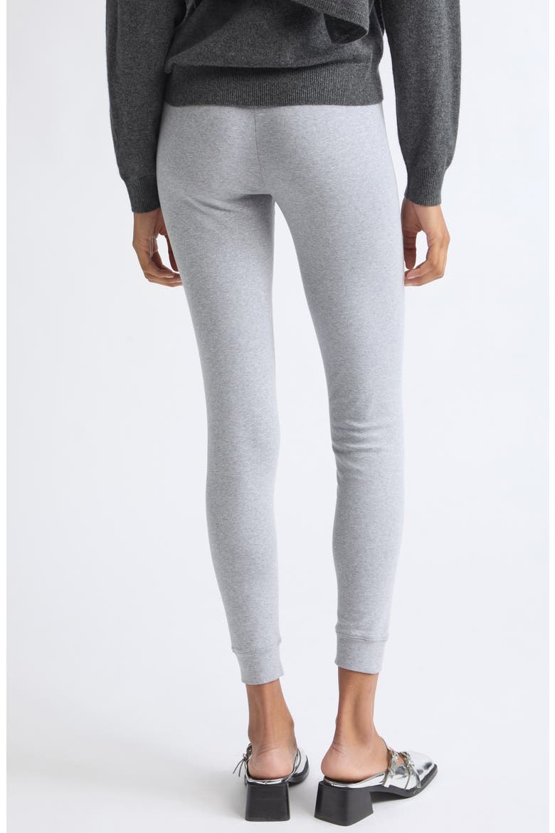 Long Jane Stretch Jersey Leggings, Alternate, color, GREY