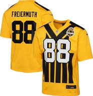 Nike Youth Nike Pat Freiermuth Gold Pittsburgh Steelers Alternate 1933 Throwback Game Jersey