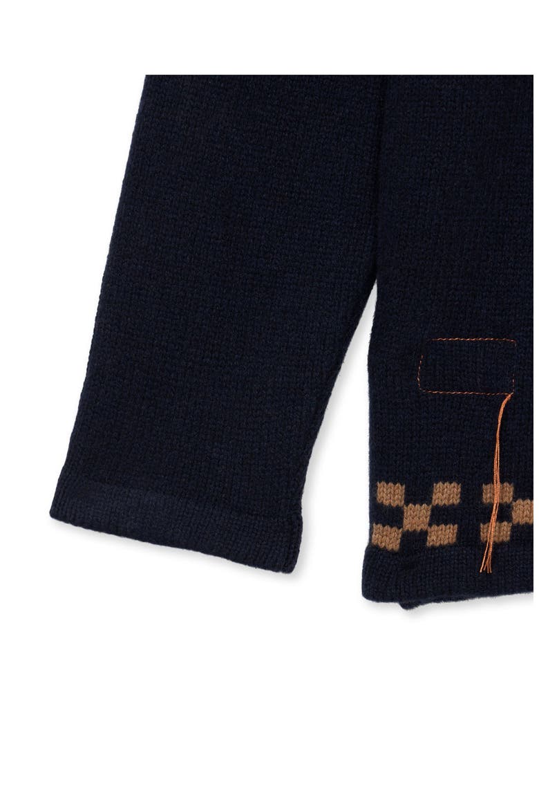 Faustop Cashmere Cardigan, Alternate, color, BLUE