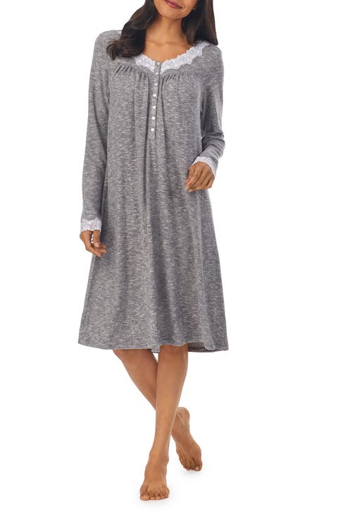 Long Sleeve Jersey Nightgown