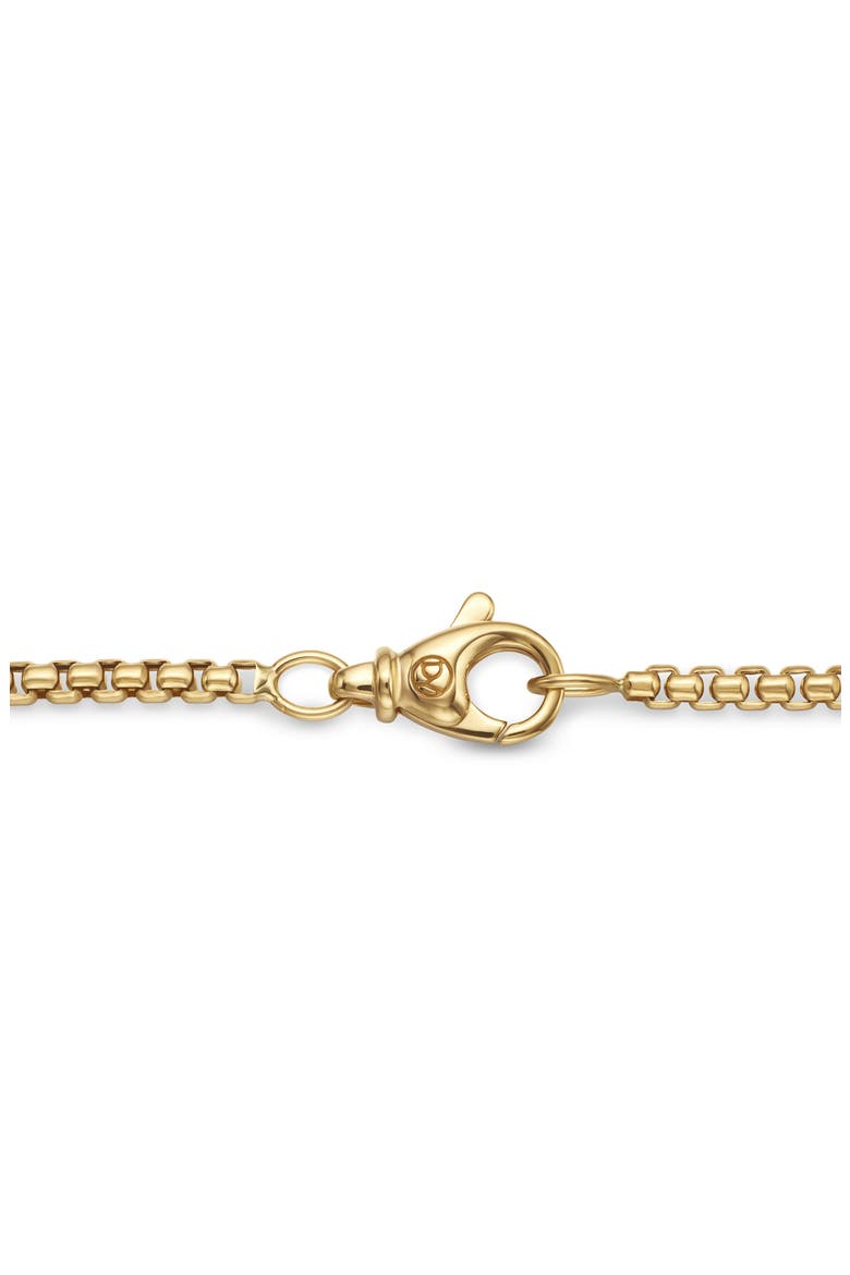 Men's Box Chain Necklace in 18K Gold, 2.7mm, Alternate, color, GOLD