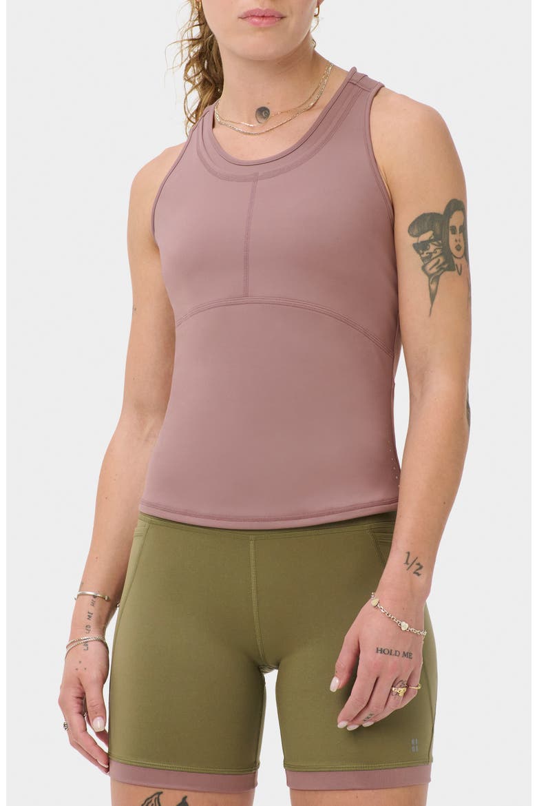 Runner's High Racerback Tank, Main, color, DUSKBERRY PURPLE