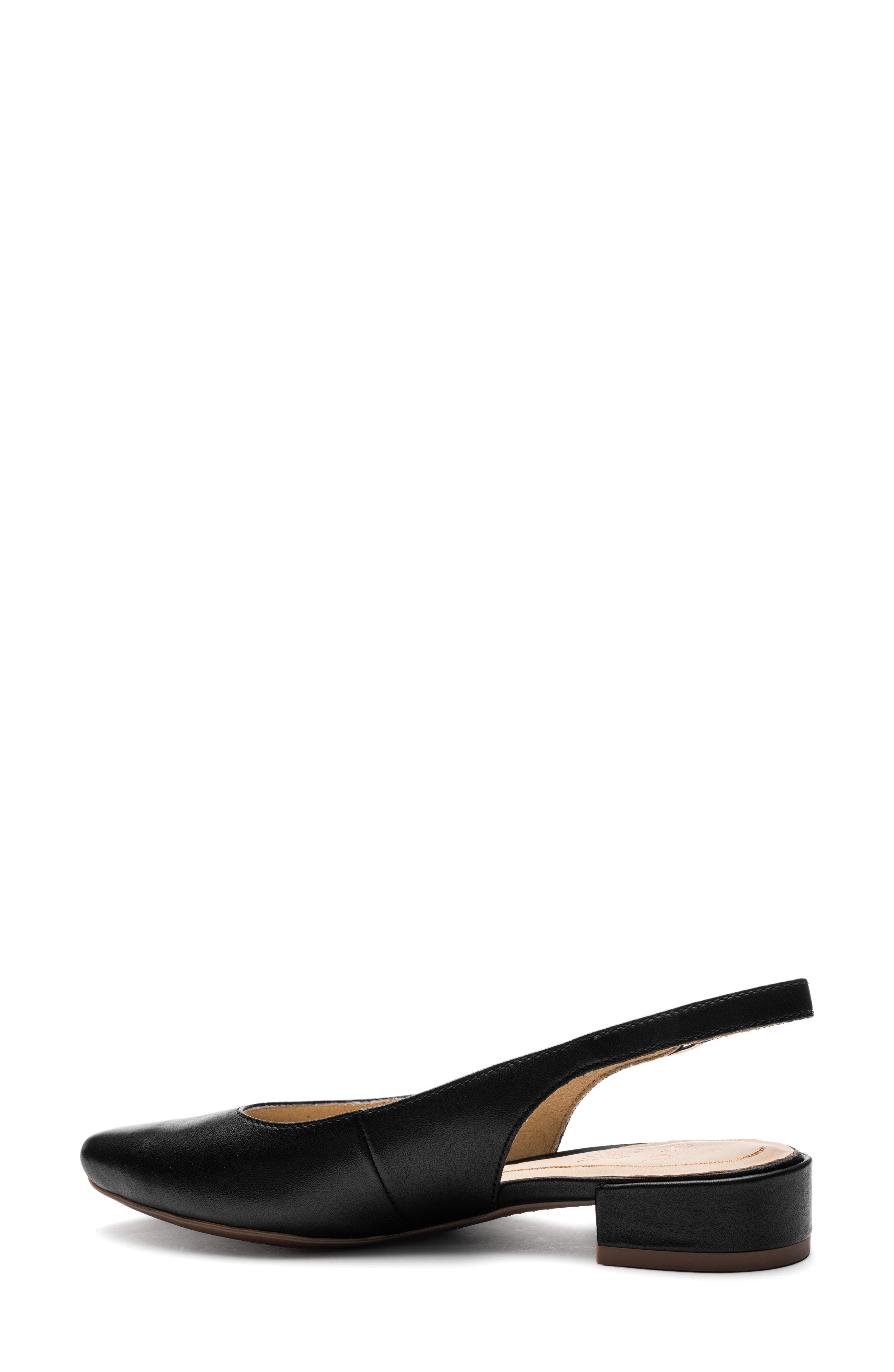 ara Pixie Slingback Pump, Alternate, color, Black
