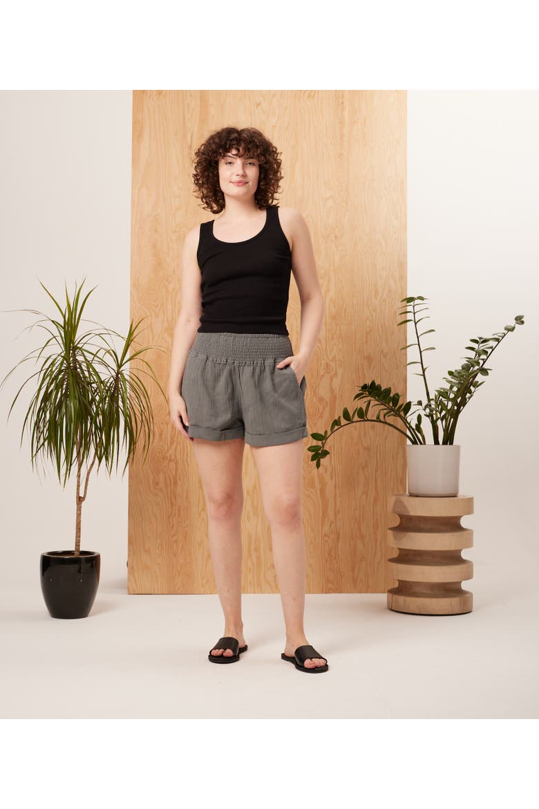 Geo Short, Alternate, color, Charcoal