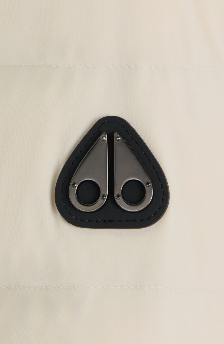 Moose Knuckles Rockcliff 5 Water Repellent Hooded 800 Fill Power Down Puffer Jacket, Alternate, color, Alabaster