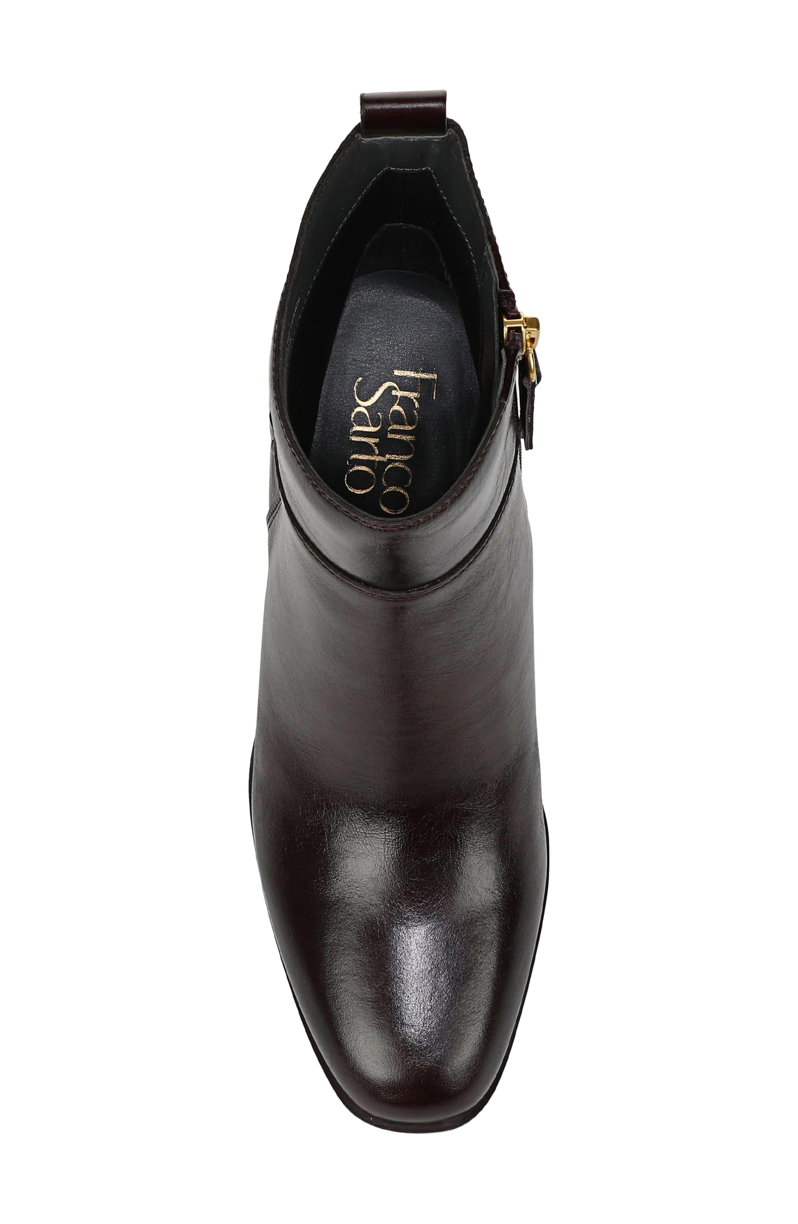 Valya Bootie, Alternate, color, DARK BROWN