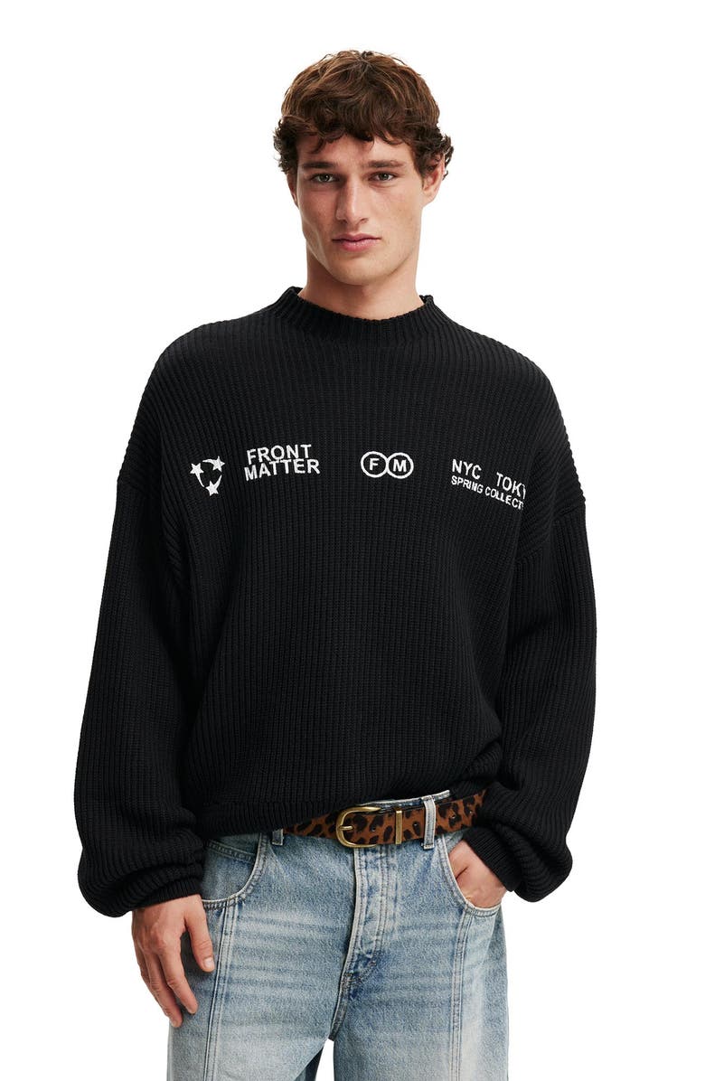 Cotton On Men's Relaxed Crew Knit, Main, color, 