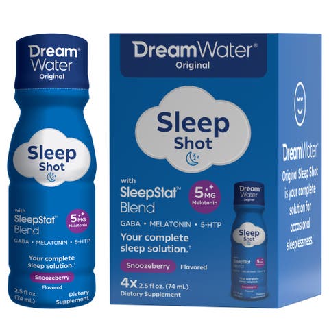 Sleep Aid Supplement Drink Melatonin 5Mg, Gaba, 5Htp;  Zero Sugar