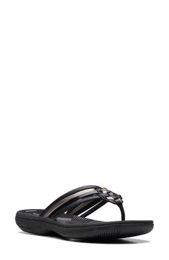 Clarks® Breeze Coral Thong Sandal