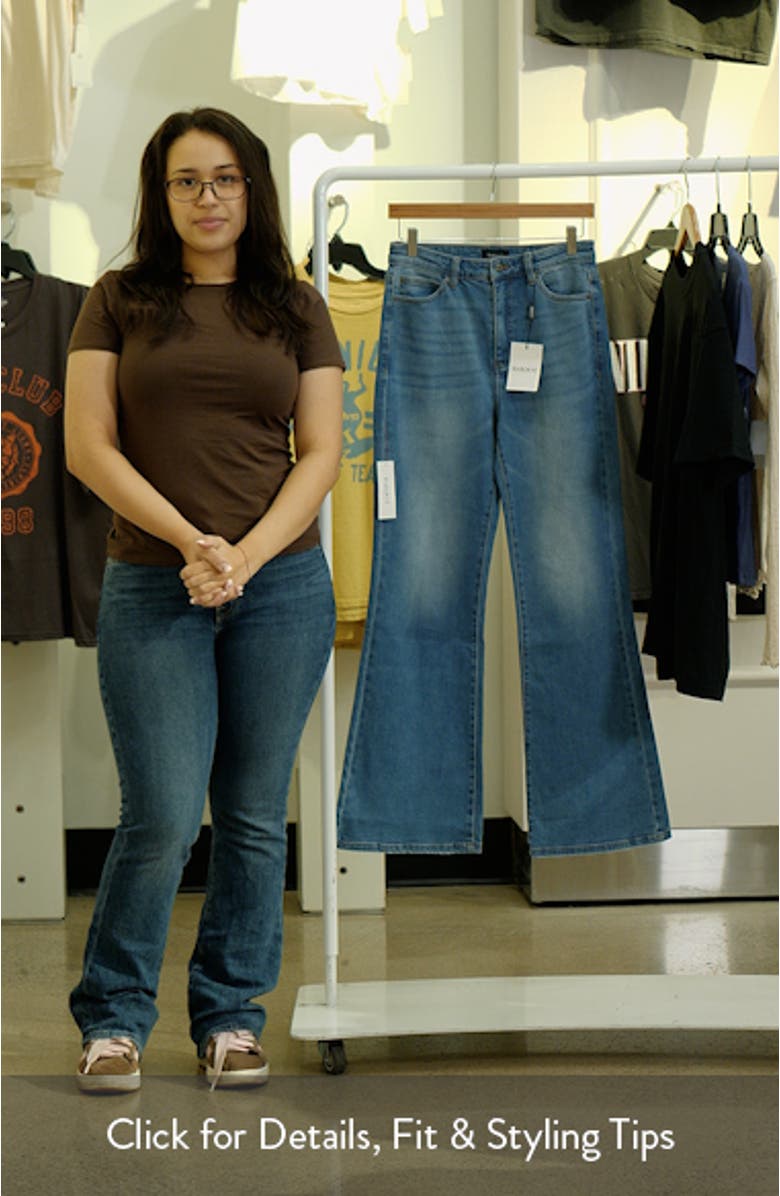 Ashlynn High Waist Bootcut Jeans, sales video thumbnail