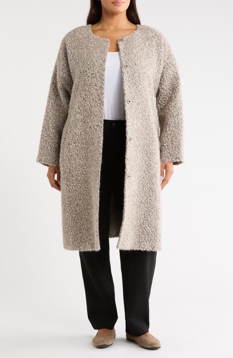 Round Neck Coat