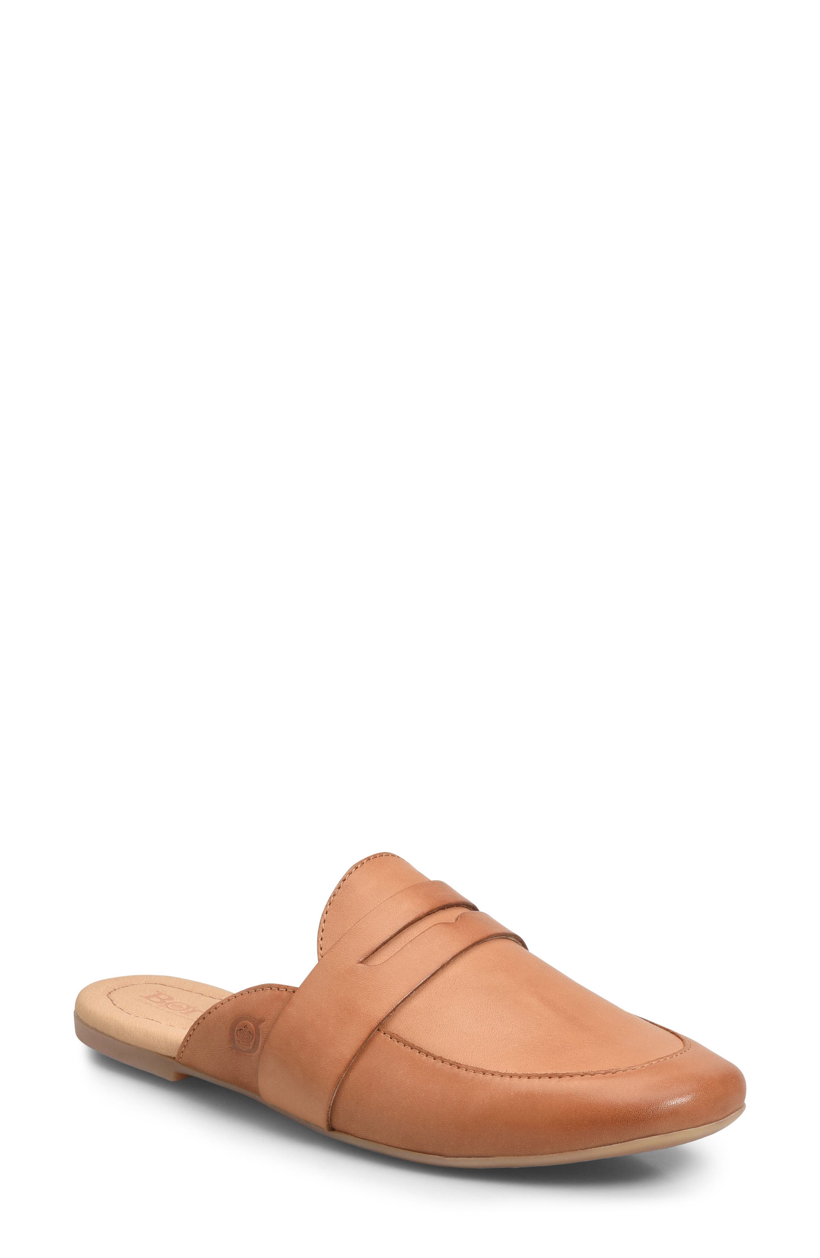 Cayo Mule, Main, color, BROWN LEATHER