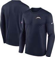 Nike Men's Nike Navy Los Angeles Chargers Alternate Super Chargers Sideline Legend Performance T-Shirt