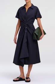 A.L.C. Ana Twist Waist Shirtdress