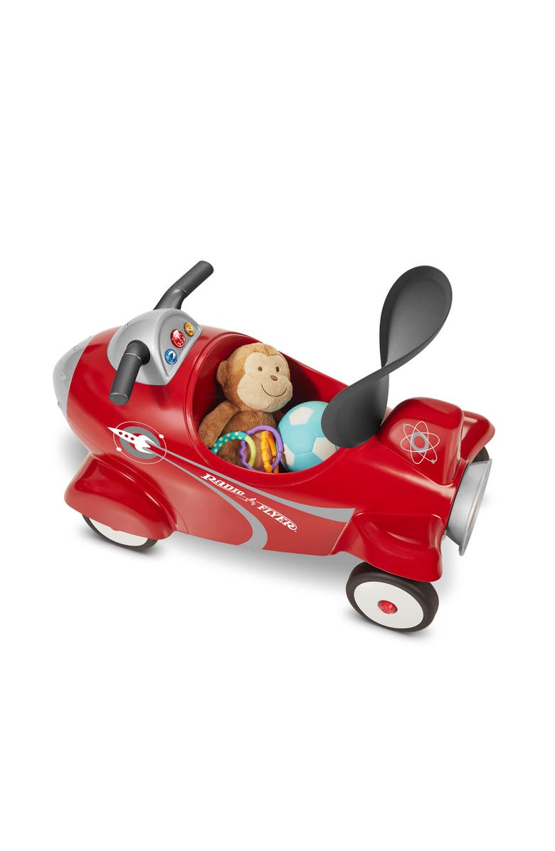 Radio Flyer Retro Rocket, Alternate, color, Red