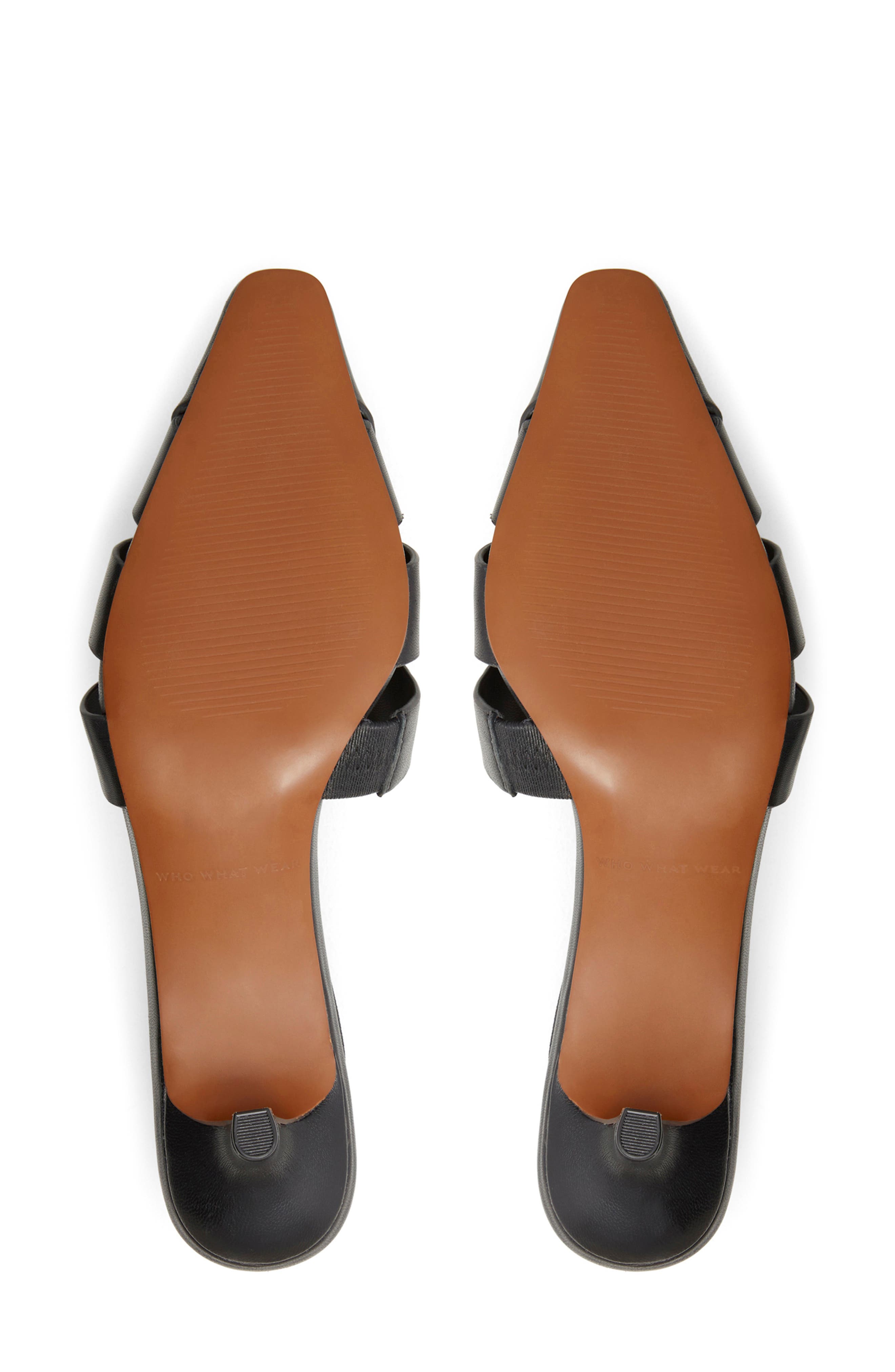 Who What Wear Petra Mule, Alternate, color, 