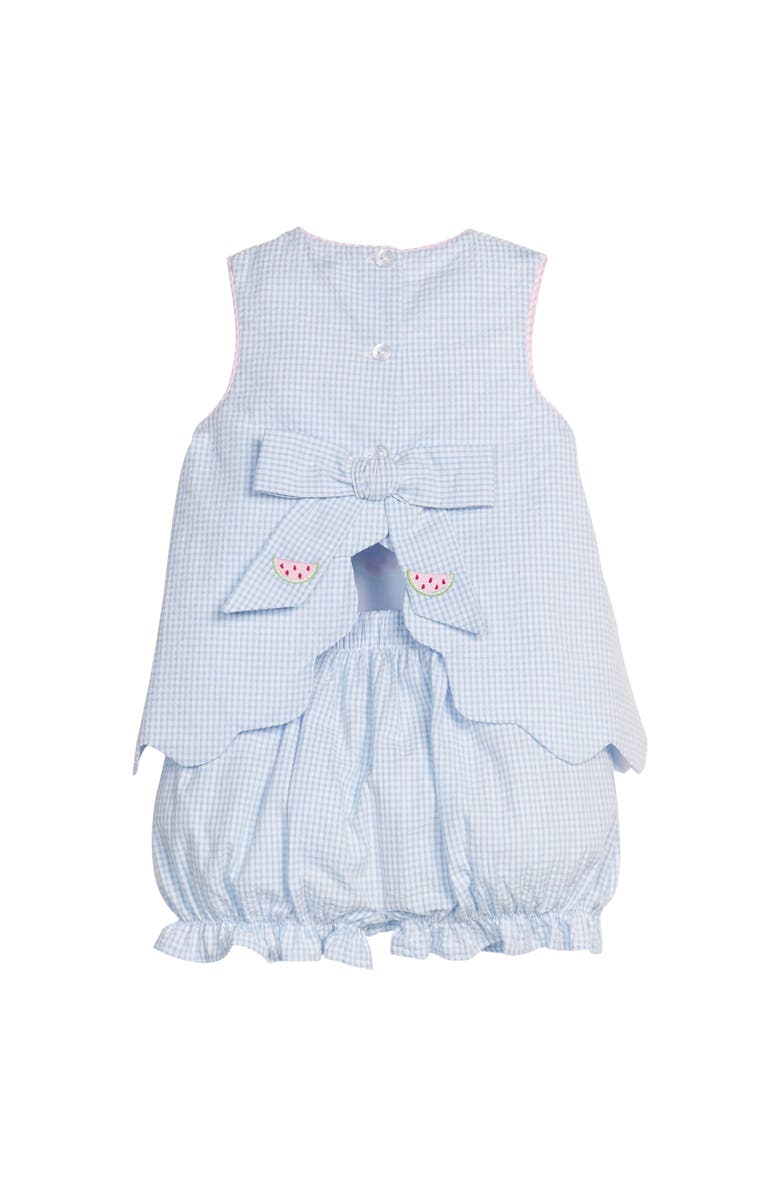 Little English Kids' Bow Back Bloomer Set, Alternate, color, Watermelon