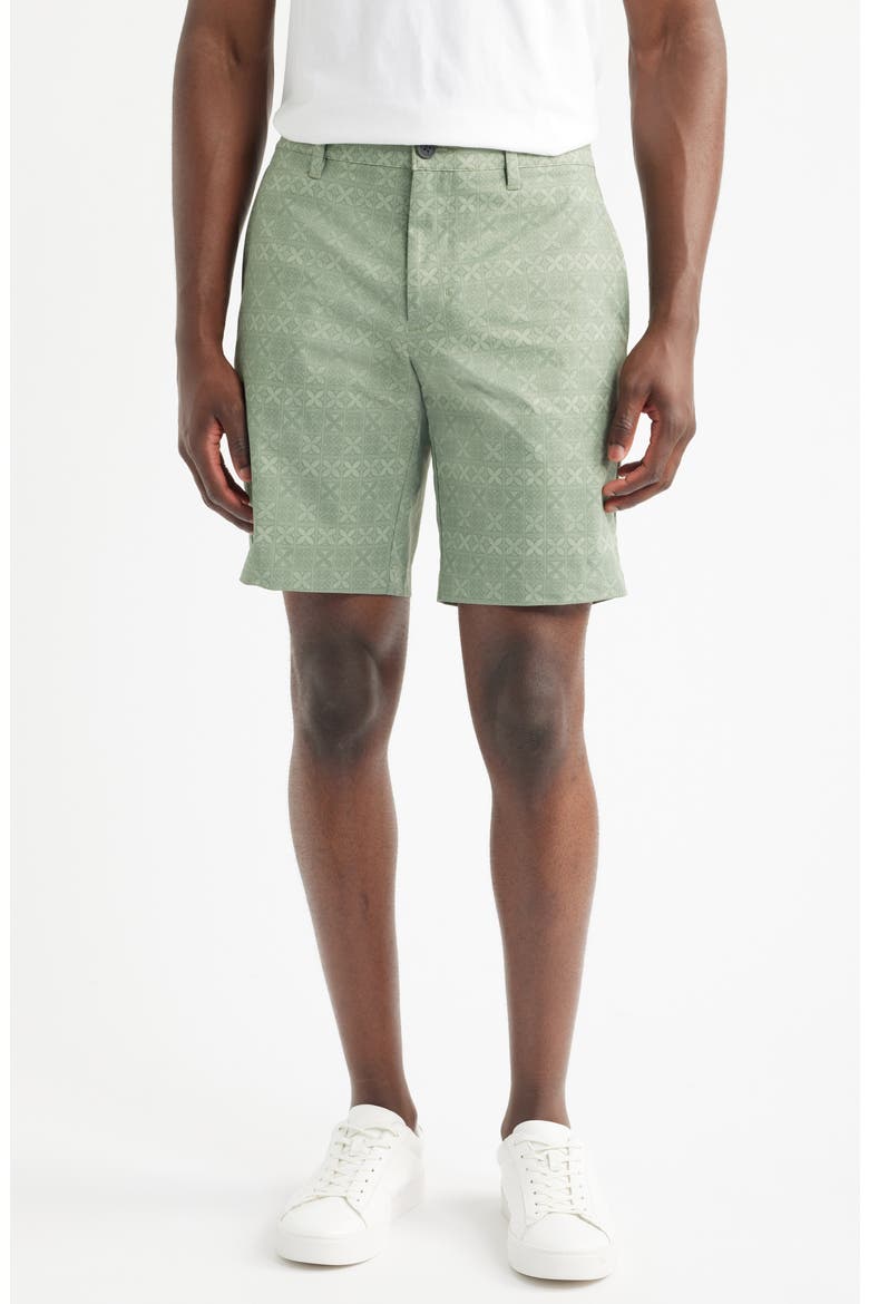 Barbados Pro Tee Time IslandZone® Chino Shorts, Main, color, DUSTY SAGE