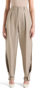 Manière De Voir Sophie Twist Leg Tailored Trousers
