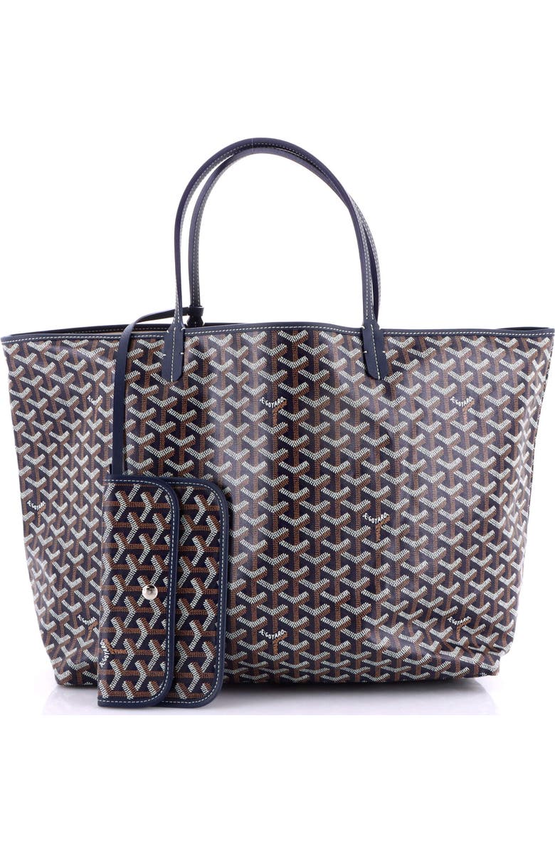 Pre-Owned Goyard Saint Louis Tote Coated Canvas GM, Alternate, color, Yellow