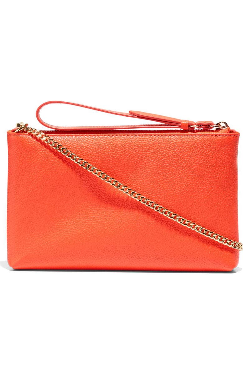 Cole Haan Essential Leather Wristlet, Alternate, color,