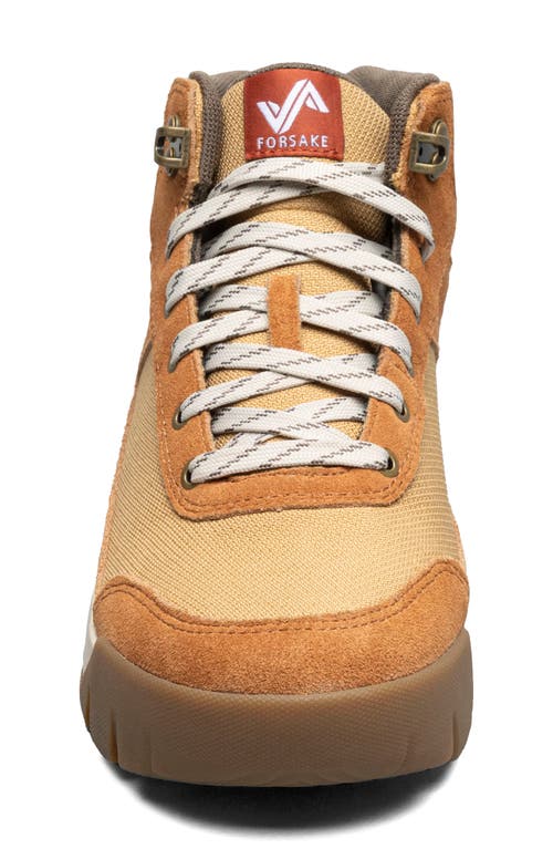 Forsake Fifteen Mid Hiking Shoe In Brown