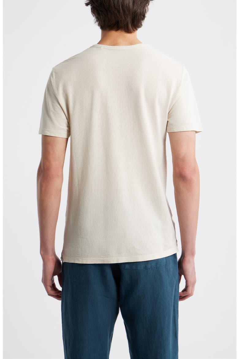 Organic Cotton Crewneck T-Shirt, Alternate, color, CREAM