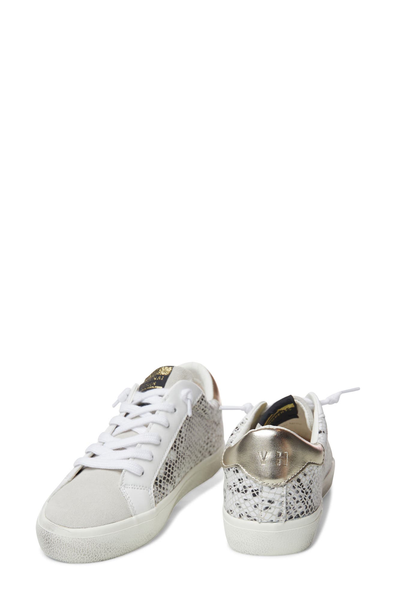 Kate Snake Embossed Sneaker, Alternate, color, GOLD SNAKE MULTI