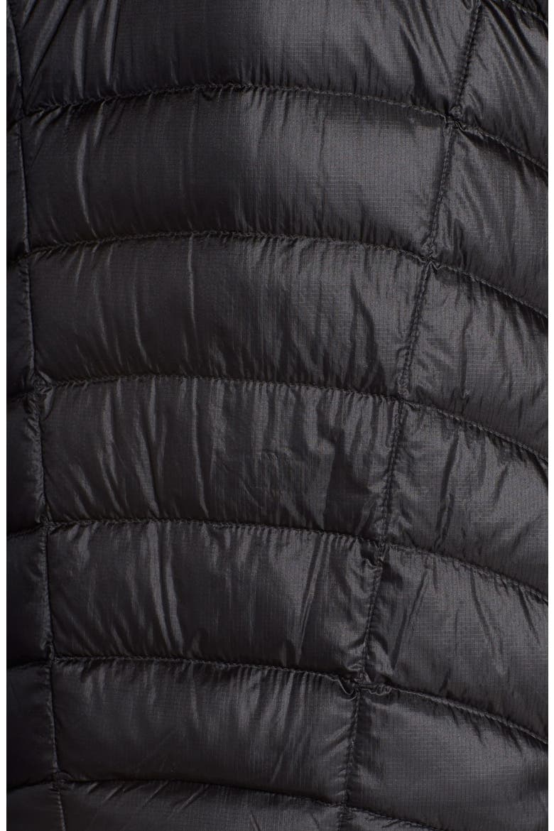 'Quince' Water Repellent Down Jacket, Alternate, color, TNF BLACK
