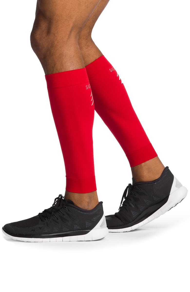 Insignia by Sigvaris 'Sports' Graduated Compression Performance Calf Sleeve, Alternate, color,