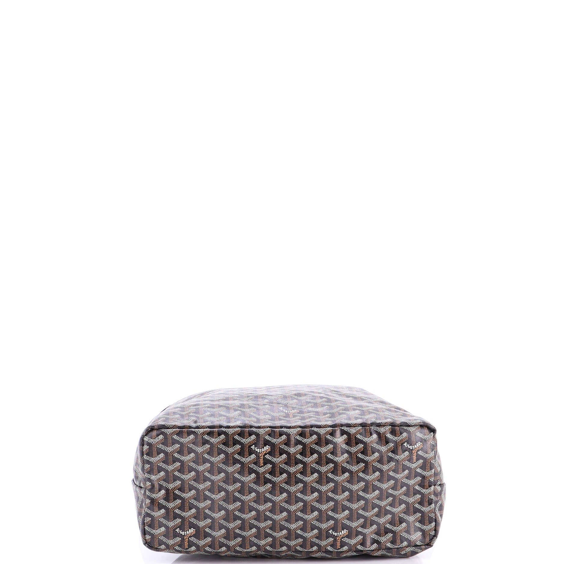 Pre-Owned Goyard Saint Louis Tote Coated Canvas PM, Alternate, color, 