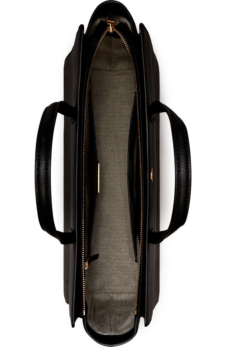 Tory Burch Robinson Leather Tote, Alternate, color,