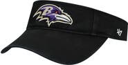 '47 Men's '47 Black Baltimore Ravens Clean Up Visor