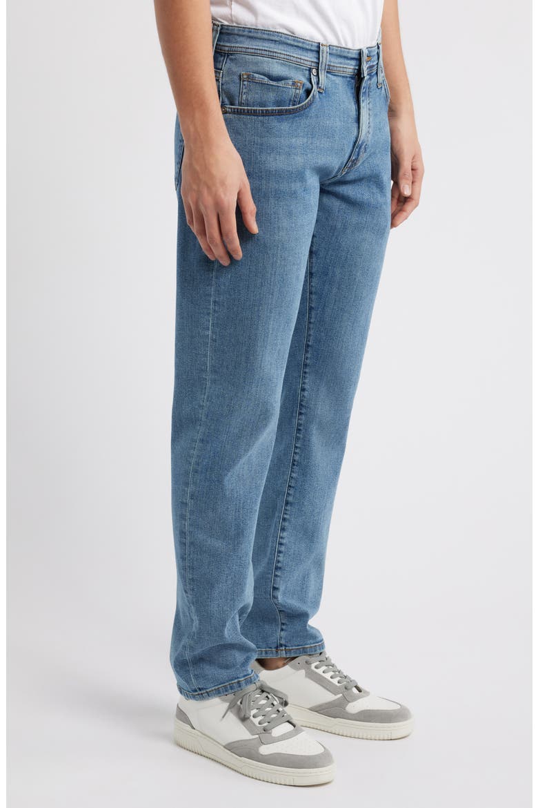 Slim Straight Leg Jeans, Alternate, color, WESTERN BLUE